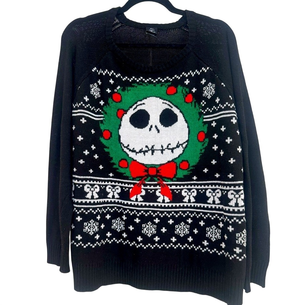 Disney‎ Holiday Sweater Size 3XL The Nightmare Before Christmas Jack Skellington